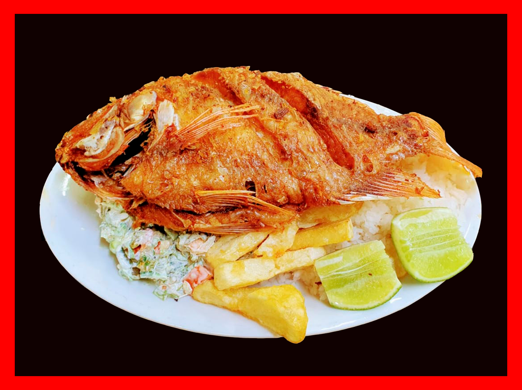 Mojarra frita